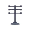 Multibrackets M Public Display Stand Triple Screen Mount 10″-24″ Black