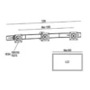 Multibrackets M Public Display Stand Triple Screen Mount 10″-24″ Black