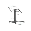 Multibrackets M Public Display Stand 110 HD Tilt & Table Black