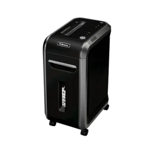 Fellowes 90S paper shredder Strip shredding 23 cm Black, Silver