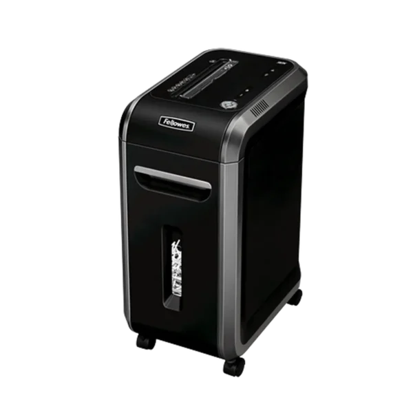 Fellowes 90S paper shredder Strip shredding 23 cm Black, Silver