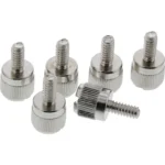 InLine Thumbscrews for enclosures, silver, 6pcs. pack