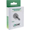 InLine Thumbscrews for enclosures, silver, 6pcs. pack