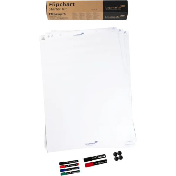 Legamaster flipchart starter kit 14-piece