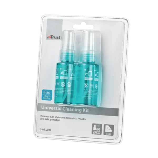 Trust 17749 equipment cleansing kit Tablet PC Equipment cleansing dry cloths & liquid 60 ml