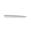 CHERRY Strait keyboard Universal USB QWERTY UK English Silver, White