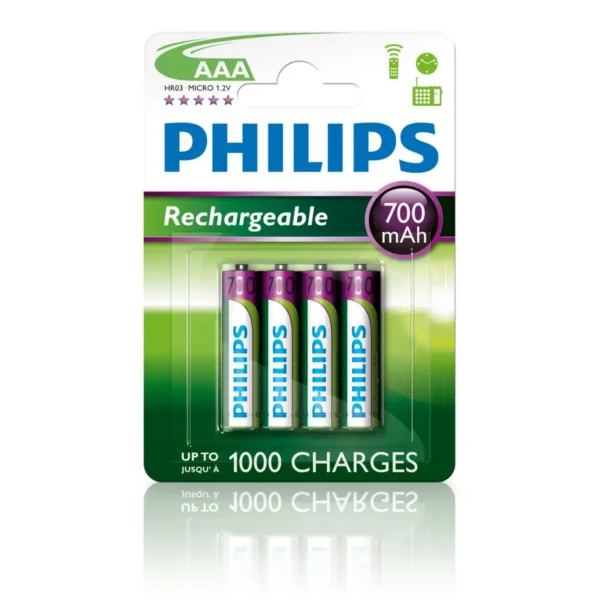 Philips Rechargeables Battery R03B4A70/10