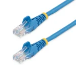 StarTech.com Cat5e Patch Cable with Snagless RJ45 Connectors – 7 ft, Blue