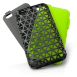 Philips DLA4284/17 MP3/MP4 player case Shell case Black, Charcoal, Green Polycarbonate, Silicone